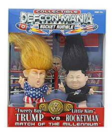 【中古】【輸入品・未使用】Defcon-Mania Global Toy Trump vs Kim Jong-un Collectible Troll Doll Set [並行輸入品]