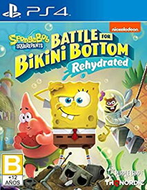 【中古】【輸入品・未使用】Spongebob Squarepants: Battle for Bikini Bottom - Rehydrated (輸入版:北米) - PS4