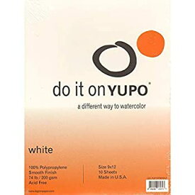 【中古】【輸入品・未使用】Yupo Watercolor Pad 9 in. x 12 in. [PACK OF 2 ] [並行輸入品]