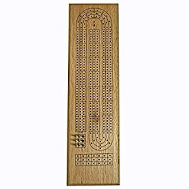 【中古】【輸入品・未使用】WE Games- Classic Wooden Cribbage Board Game Set- Solid Oak [並行輸入品]