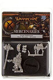 【中古】【輸入品・未使用】Privateer Press - Warmachine - Mercenary: Durgen Madhammer Model Kit [並行輸入品]