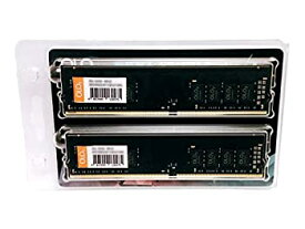 【中古】【輸入品・未使用】OLOy デスクトップPC用メモリ DDR4-2666MHz PC4-21300 16GB (8GB×2枚) U-DIMM for Intel/AMD 1.2V CL19 288pin キット 無期限保証(MD4U082619BZ