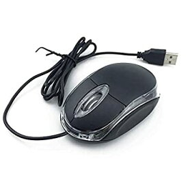 【中古】【輸入品・未使用】ANRANK UM2030AK Black USB Optical 3-Button 3D Mouse Scroll Wheel LED Light Mouse Mice for PC Laptop Computer [並行輸入品]