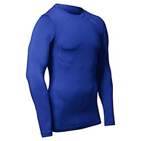 【中古】【輸入品・未使用】CHAMPRO Sports メンズ Dri-Gear 長袖コンプレッションシャツ X-Large ブルー