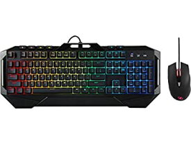 【中古】【輸入品・未使用】ROSEWILL Gaming RGB Keyboard and Mouse Combo%カンマ% Rainbow RGB Backlit LED Gaming Keyboard%カンマ% Membrane Style w/Mechanical Feel Keyboar
