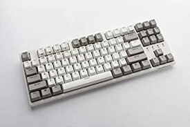 【中古】【輸入品・未使用】Durgod Taurus K320 TKL Mechanical Gaming Keyboard - 87 Keys - Double Shot PBT - NKRO - USB Type C (Cherry Speed Silver%カンマ% White) [並