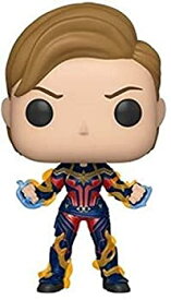 【中古】【輸入品・未使用】Pop Avengers Endgame Captain Marvel with New Hair Vinyl Figure