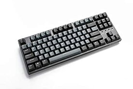 【中古】【輸入品・未使用】Durgod Taurus K320 TKL Mechanical Gaming Keyboard - 87 Keys - Double Shot PBT - NKRO - USB Type C (Cherry Brown%カンマ% Space Grey) [並行