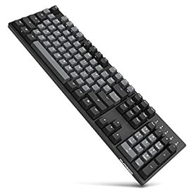 【中古】【輸入品・未使用】DURGOD Heavy Duty Mechanical Keyboard with Cherry MX Brown Switches N-Key Rollover 104 Keys(PBT Keycaps) Type C Interface for Gamer/Typ