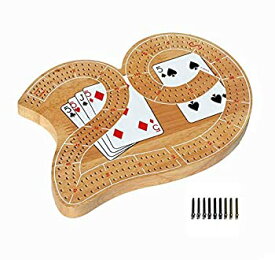 【中古】【輸入品・未使用】WE Games Classic Wooden 29 Cribbage Board Game with 3 Lanes [並行輸入品]