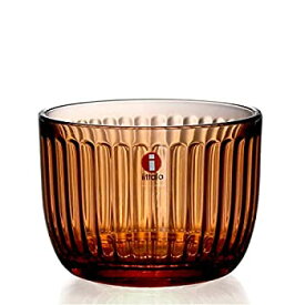 【中古】【輸入品・未使用】イッタラ(iittala) ラーミ キャンドルホルダー 90mm セビリアオレンジ Raami 366436 [並行輸入品]