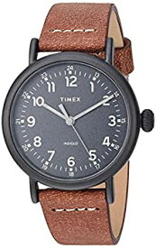 【中古】【輸入品・未使用】Timex メンズ スタンダード 40mm 腕時計 One Size ブラウン/ブラック