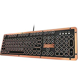 【中古】【輸入品・未使用】AZIO Retro Classic USB Backlit Mechanical Keyboard (Artisan) [並行輸入品]