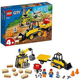 【中古】【輸入品・未使用】レゴ(LEGO) シティ 工事現場のブルドーザー 60252