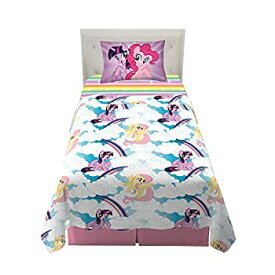 【中古】【輸入品・未使用】Franco Kids Bedding Super Soft Microfiber Sheet Set%カンマ% 3 Piece Twin Size%カンマ% My Little Pony