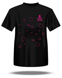 【中古】【輸入品・未使用】Atari T-Shirt - Black with Pink Asteroids - Large (輸入版）