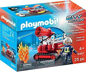 【中古】【輸入品・未使用】Playmobil Fire Water Canon%カンマ% Multi [並行輸入品]