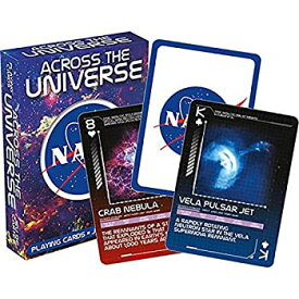 【中古】【輸入品・未使用】SAN Playing Card - NASA - Across The Universe Poker New 52558 [並行輸入品]