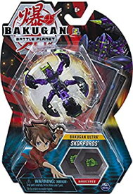 【中古】【輸入品・未使用】Bakugan Ultra - Darkus Skorporos - 高さ3インチ 収集価値のある変形する生き物 6歳以上 ウェーブ6