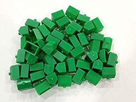 【中古】【輸入品・未使用】Plastic Hotels: Green Color Board Game Replacement Hotel (Colored Miniature Town & City Buildings%カンマ% Board Game Playing Pieces) [並行