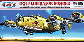 【中古】【輸入品・未使用】B-24J Liberator WWII Bomber Buffalo Bill Plastic Model Kit 1/92 Scale Atlantis [並行輸入品]