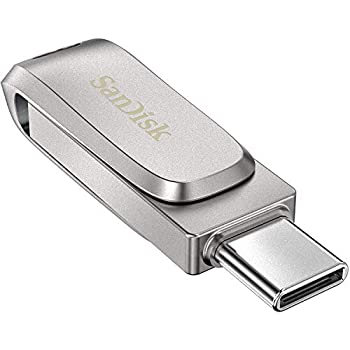 【輸入品・未使用】USBメモリー512GB SanDisk サンディスク USB3.1 Gen1-A/Type-C 両コネクタ搭載Ultra Dual Drive Luxe 回転式 [並行輸入品]のサムネイル