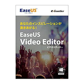【中古】【輸入品・未使用】EaseUS Video Editor イーザス ビデオエディター Windows版
