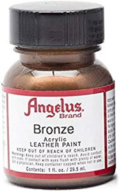 【中古】【輸入品・未使用】Angelus Acrylic Leather Paint Standart Paint (142 Bronze) [並行輸入品]