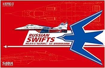 【輸入品・未使用】グレートウォールホビー 1/48 ロシア空軍 MiG-29 SWIFTS プラモデル S4814