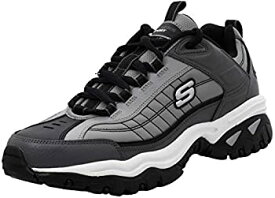 【中古】【輸入品・未使用】Skechers Men's Energy Afterburn Sneaker%カンマ% Charcoal%カンマ% 12 M US