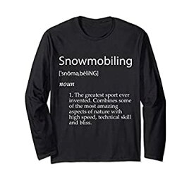 【中古】【輸入品・未使用】Snowmobiling Definition - Funny Gear Gift For Snowmobilers 長袖Tシャツ