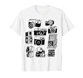 【中古】【輸入品・未使用】写真家のためのオールドカメラモデルとヴィンテージカメラ Tシャツ