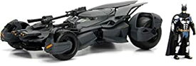 【中古】【輸入品・未使用】DC Comics 1:24 Justice League Batmobile Die-cast Car with 2.75 inch Batman Figure%カンマ% Toys for Kids and Adults 商品カテゴリー: ダイキ
