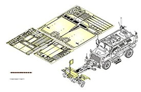 【中古】【輸入品・未使用】ボイジャーモデル 1/35 現用 アメリカ陸軍 SPARKIIマインローラー アップグレードセット (パンダホビーTK-10用) プラモデル用パーツ PE351105