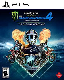 【中古】【輸入品・未使用】Monster Energy Supercross 4(輸入版:北米)- PS5