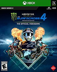 【中古】【輸入品・未使用】Monster Energy Supercross 4 (輸入版:北米) - Xbox Series X