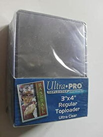 【中古】【輸入品・未使用】Ultra Pro 2 Regular Top Loader Packs - 25 Toploaders Per Pack (50 Total) - For Standard Size Baseball%カンマ% Football%カンマ% Basketball%カンマ