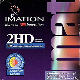 【中古】【輸入品・未使用】Imation 25パック 2HD 3.5インチ 1.44フロッピーディスク IBMフォーマット済み