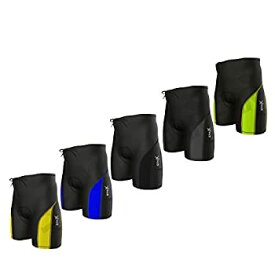 【中古】【輸入品・未使用】(X-Large%カンマ% Neon Green) - Sparx Elite Men Triathlon Short Tri Shorts Cycling Bike Swim Run Shorts
