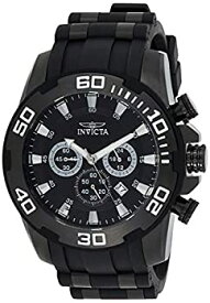 【中古】【輸入品・未使用】Invicta Men &apos;s &apos; Pro Diver &apos; Quartzステンレススチールand Silicone Casual Watch %カンマ% Color : Black ( Model : 22338?)