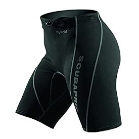 【中古】【輸入品・未使用】ScubaPro Hybrid Shorts 1mm Women's - Black - Medium