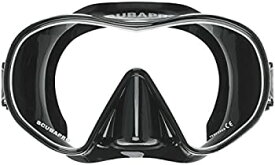 【中古】【輸入品・未使用】ScubaPro Solo Scuba Snorkeling Dive Mask%カンマ% BK