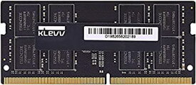 【中古】【輸入品・未使用】エッセンコアクレブ KLEVV ノートPC用 メモリ PC4-25600 DDR4 3200 8GB x 1枚 260pin SK hynix製 メモリチップ採用 KD48GS88C-32N220A