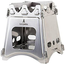 【中古】【輸入品・未使用】kampMATE キャンプストーブ WoodFlame Ultra Lightweight Portable Wood Burning Camping Stove