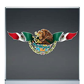 【中古】【輸入品・未使用】メキシコ地図 イーグル共和国 メキシカンナ バンデラ 旗 (48インチx19インチ)