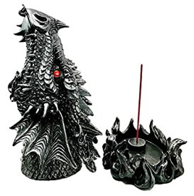 【中古】【輸入品・未使用】Mythical Fantasy Smoke Fire Breathing Dragon Incense Holder & Burner Figurine