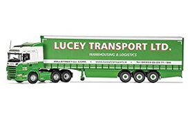 【中古】【輸入品・未使用】CORGI 1/50 完成品 for Scania R Curtainside Trailer Diecast for Lucey Trans Ltd ダイキャスト モデル 幌貨車トラック