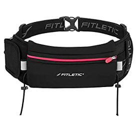 【中古】【輸入品・未使用】Fitletic ランニングベルト | バウンドない独自のランニングバッグ トライアスロン/アイアンマン/耐久レース/サイクリング/トレール/10K/5K | 特