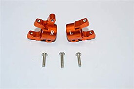 【中古】【輸入品・未使用】RCスペアパーツ Axial SCX10 II Tuning Teile (AX90046%カンマ% AX90047) Aluminum C Hub - 1Pr Set Orange