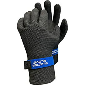 【中古】【輸入品・未使用】Glacier Glove Kenai防水グローブ、ブラック、XX-Large